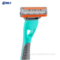 best triple blade head plastic handle system razor